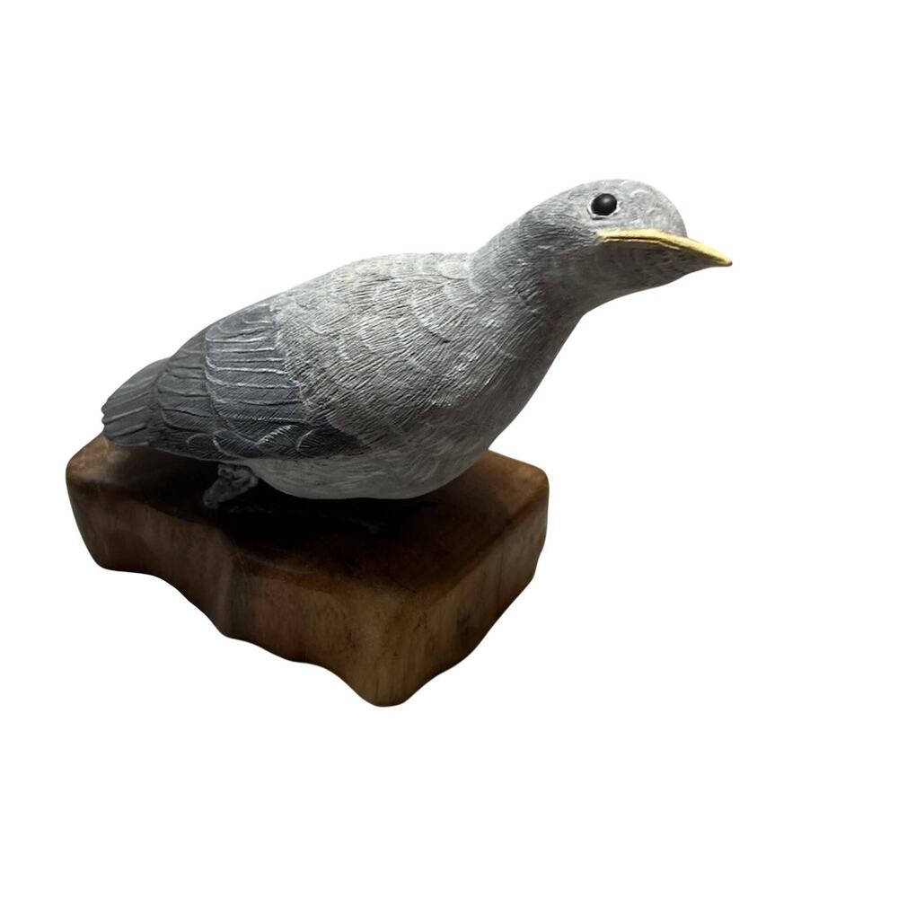 Baby Mockingbird Signed Artisan Made Decoy Spence Jackson